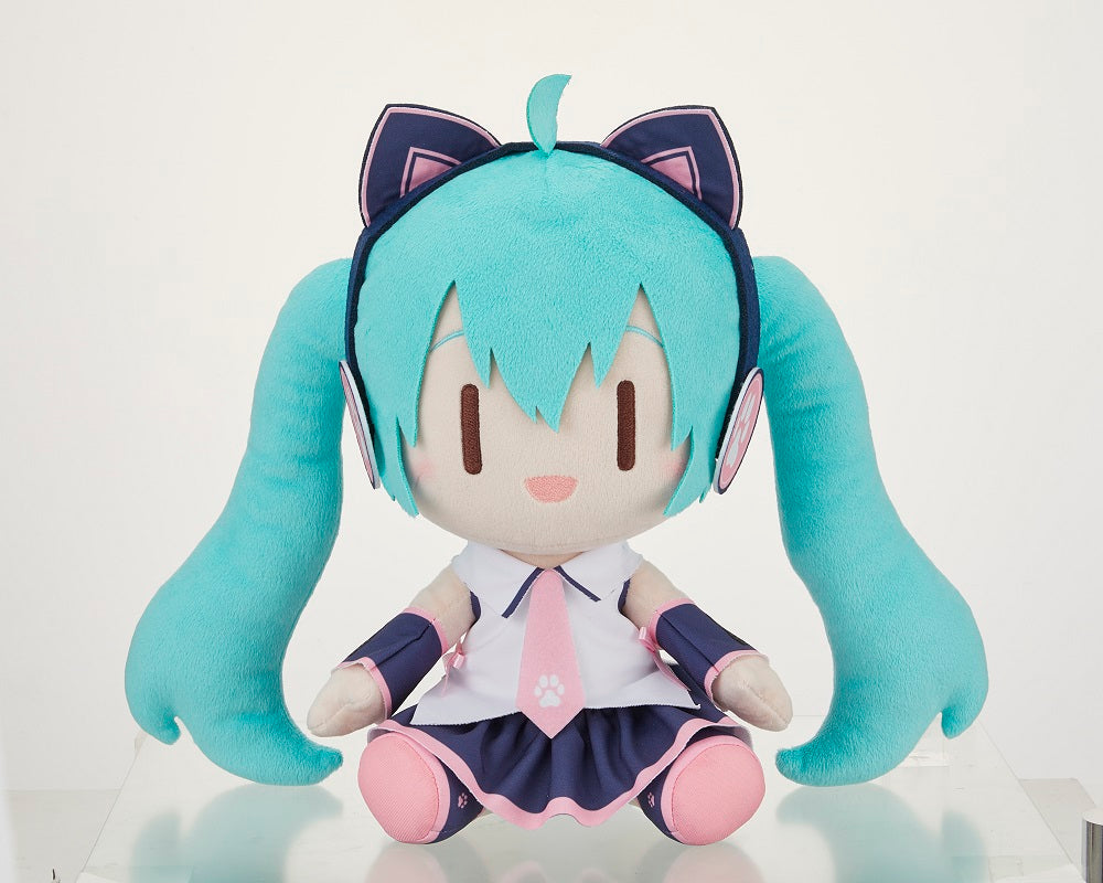 Furyu Hatsune Miku White Rabbit Kyurumaru Big Plush