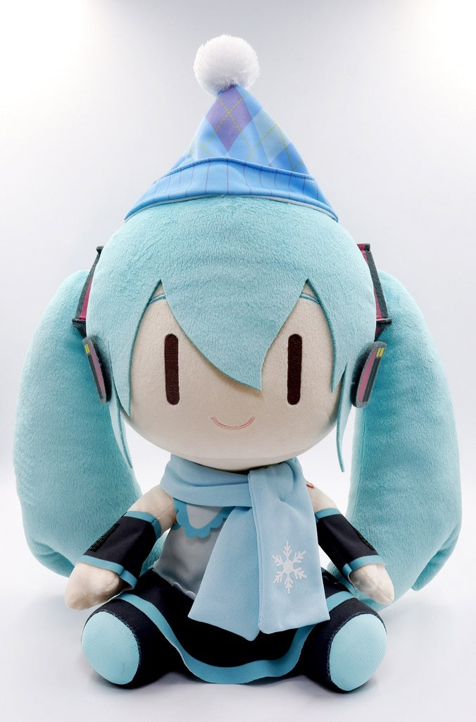 Furyu Hatsune Miku White Rabbit Kyurumaru Big Plush