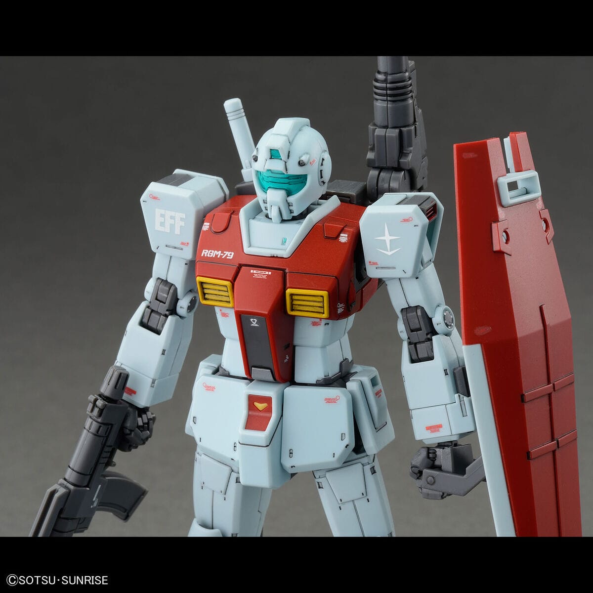 HG 1/144 RGM-79 GM (Shoulder Cannon / Missile Pod) Mobile Suit Gundam ...