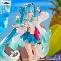 Hatsune Miku Exceed Creative Figure SweetSweets Series Melon Soda Float - FuRyu Corporation - Glacier Hobbies