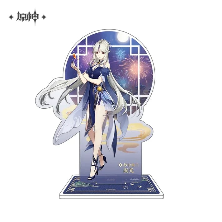 Genshin Impact Character Acrylic Stand Teyvat Style Series