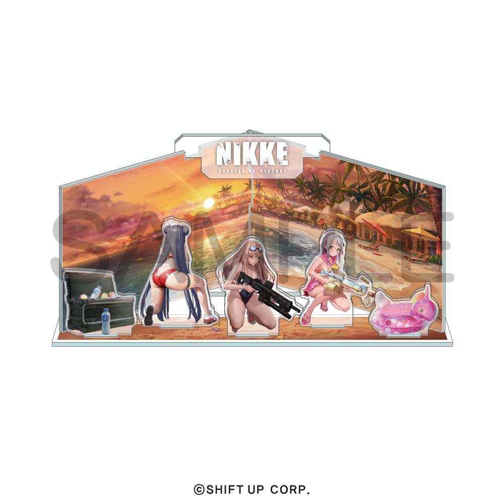 NIKKE: Goddess of Victory Diorama Acrylic -Summer-