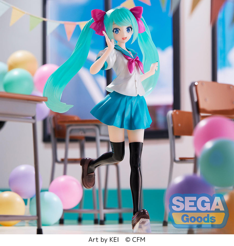 Luminasta "Hatsune Miku" Series "Hatsune Miku 16th Anniversary" KEI Ver. - Glacier Hobbies - SEGA