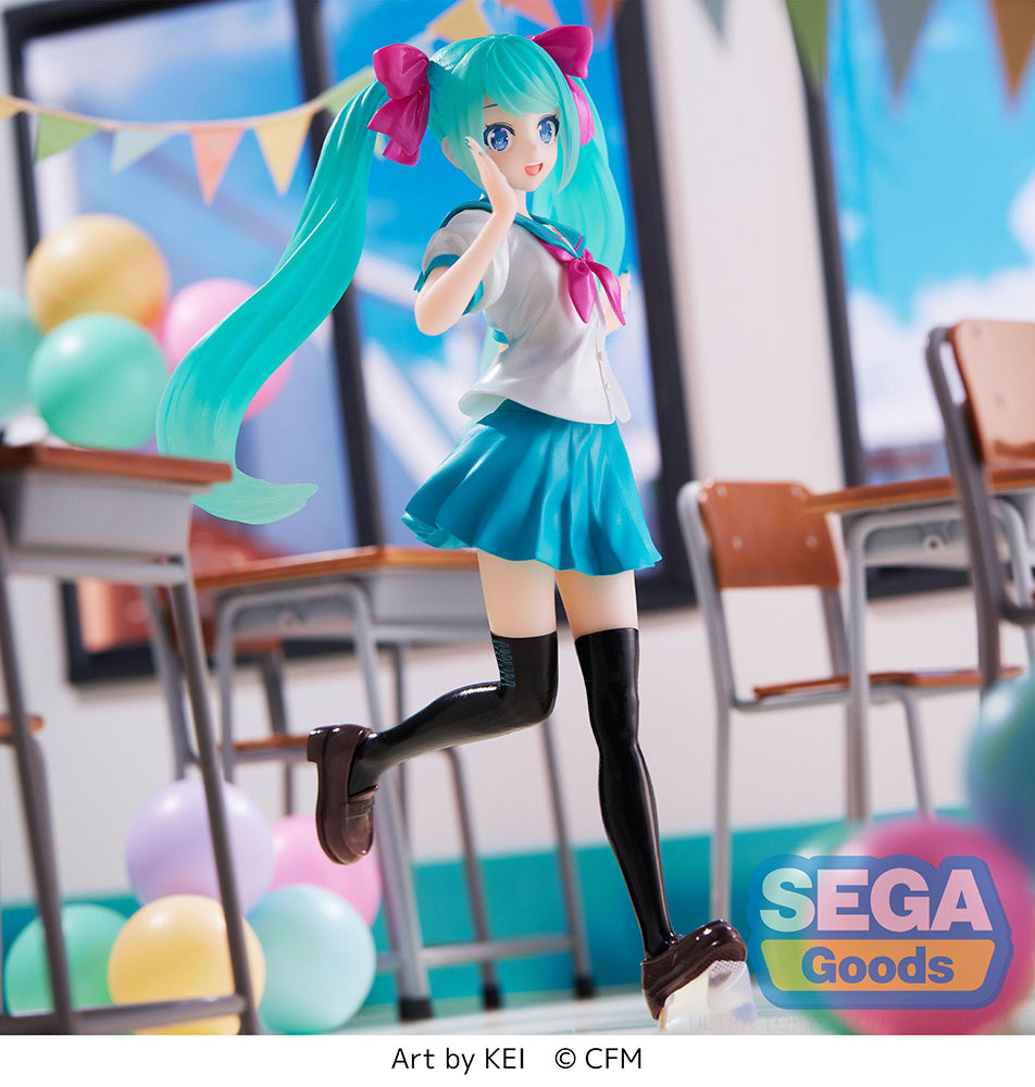 Luminasta "Hatsune Miku" Series "Hatsune Miku 16th Anniversary" KEI Ver. - Glacier Hobbies - SEGA