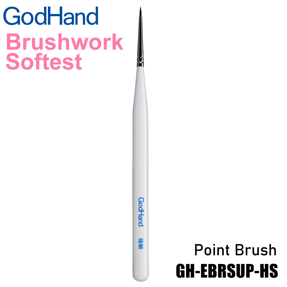 Godhand GH-EBRSUP-HS Brushwork Softest Point - Glacier Hobbies - GodHand