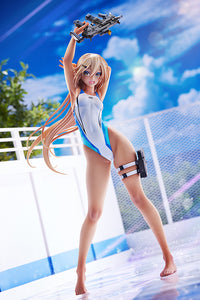 [PREORDER] Kouhai-chan of the Swimming Club Blue Line Swimsuit Ver. - 1/7 Scale Figure - Glacier Hobbies - Amakuni