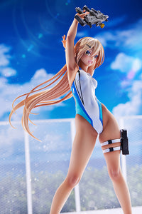 [PREORDER] Kouhai-chan of the Swimming Club Blue Line Swimsuit Ver. - 1/7 Scale Figure - Glacier Hobbies - Amakuni