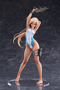 [PREORDER] Kouhai-chan of the Swimming Club Blue Line Swimsuit Ver. - 1/7 Scale Figure - Glacier Hobbies - Amakuni