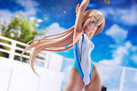 [PREORDER] Kouhai-chan of the Swimming Club Blue Line Swimsuit Ver. - 1/7 Scale Figure - Glacier Hobbies - Amakuni