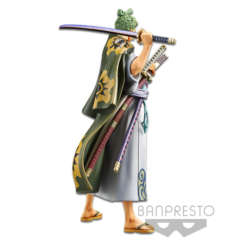 One Piece Dxf ~The Grandline Men~ Wanokuni Vol.2 Zoro - Prize Figure - Glacier Hobbies - Banpresto