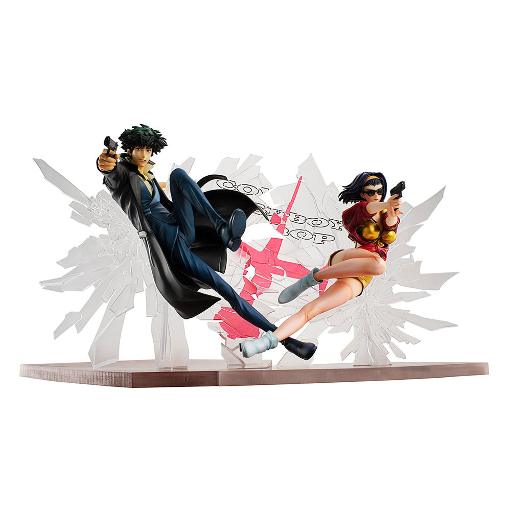 [PREORDER] Cowboy bebop Spike & Faye 1st GIG SET Non-Scale Figure [Repeat] - Glacier Hobbies - Megahouse