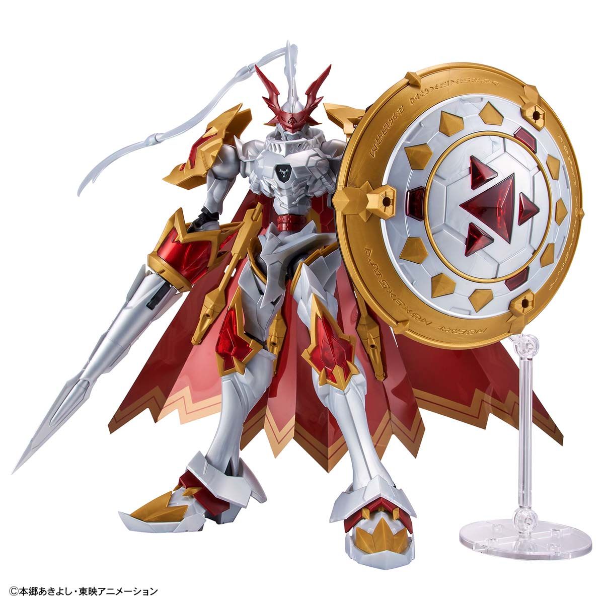 Dukemon/Gallantmon (Amplified) Figure-rise Standard - Glacier Hobbies - Bandai