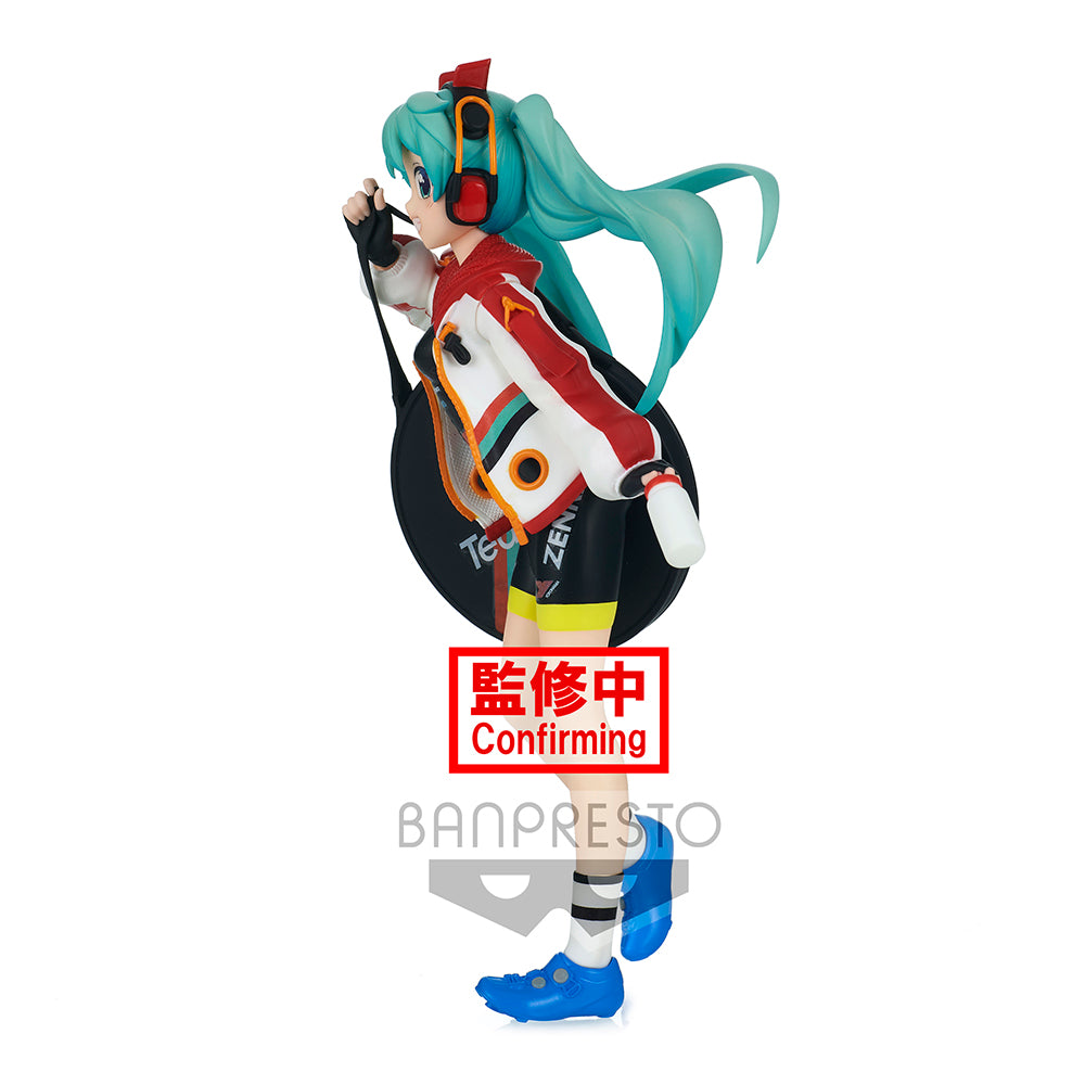 [PREORDER] HATSUNE MIKU RACING Ver. ESPRESTO est- Prints & Texture -RACING MIKU 2020 Team UKYO - Glacier Hobbies - Banpresto