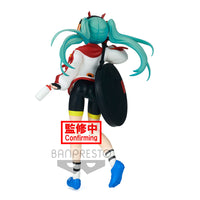 [PREORDER] HATSUNE MIKU RACING Ver. ESPRESTO est- Prints & Texture -RACING MIKU 2020 Team UKYO - Glacier Hobbies - Banpresto