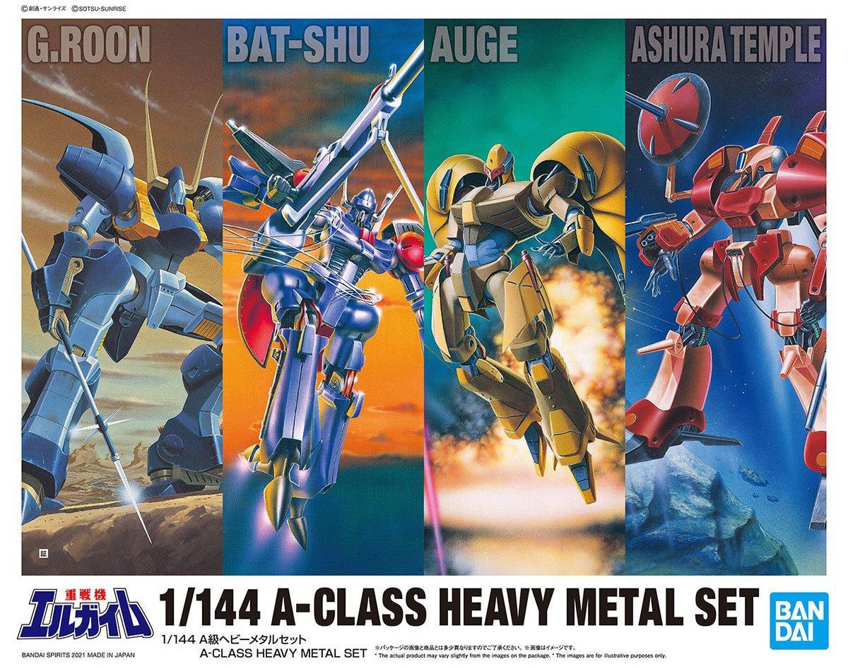 HG 1/144 A-Class Heavy Metal Set L-Gaim - Glacier Hobbies - Bandai