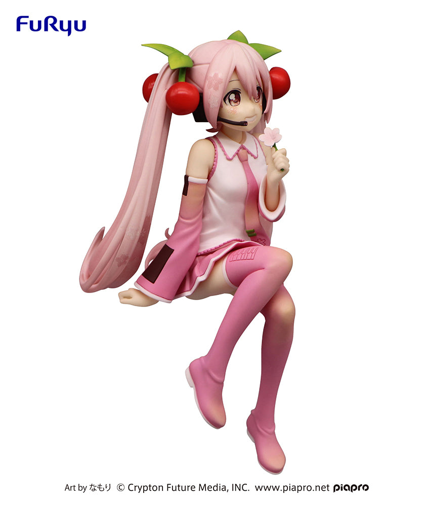 Hatsune Miku Noodle Stopper Figure-Sakura Miku 2022 - Glacier Hobbies - FURYU Corporation