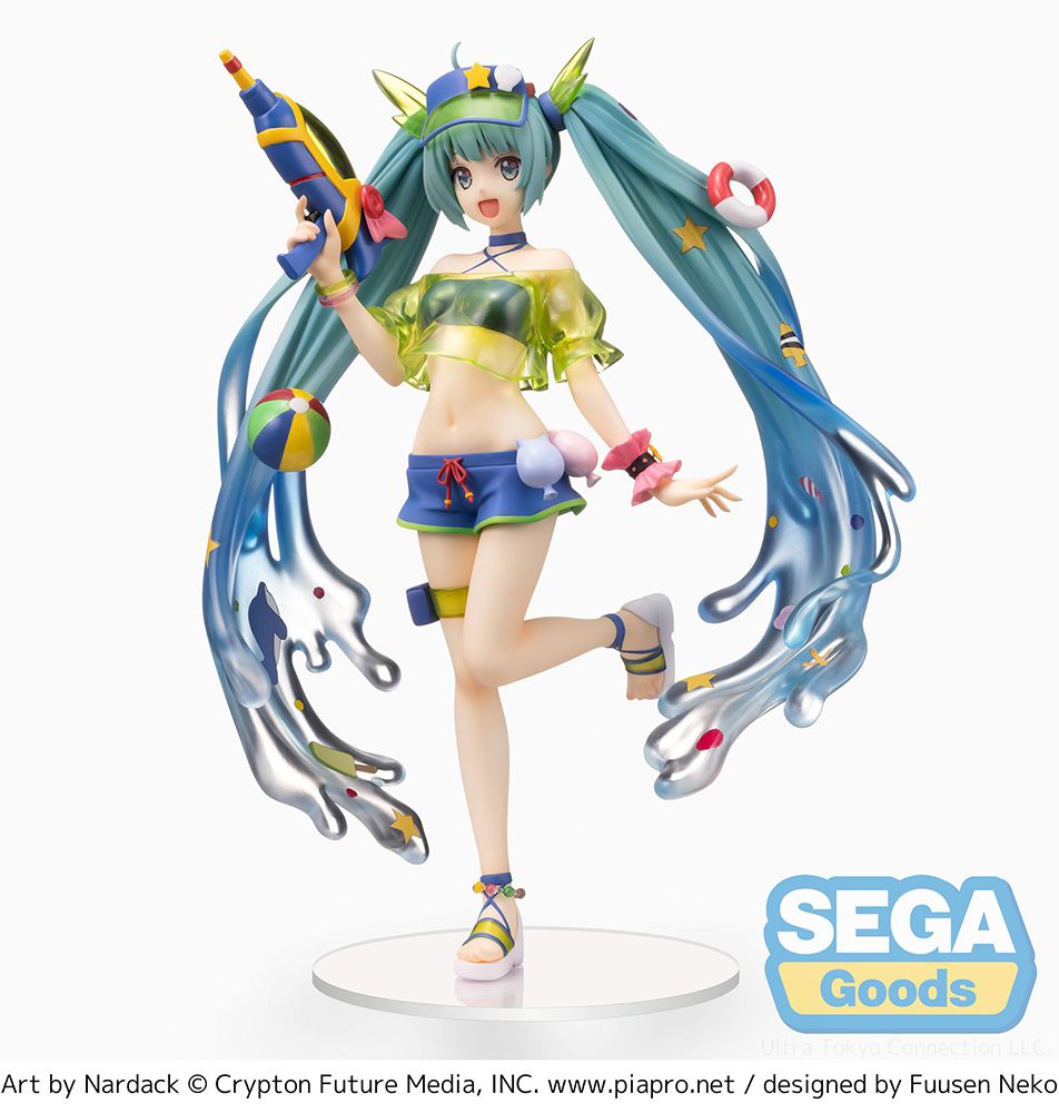 Hatsune Miku Series SPM Figure "Hatsune Miku - Splash Parade" - Glacier Hobbies - SEGA