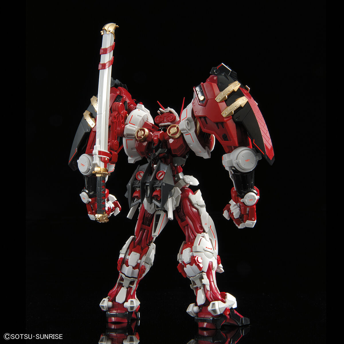 HiRM 1/100 Gundam Astray Red Frame Powered Red - Glacier Hobbies - Bandai