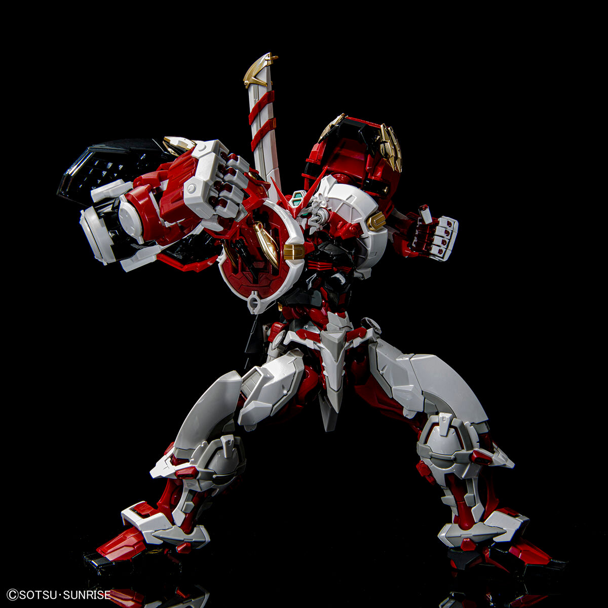 HiRM 1/100 Gundam Astray Red Frame Powered Red - Glacier Hobbies - Bandai