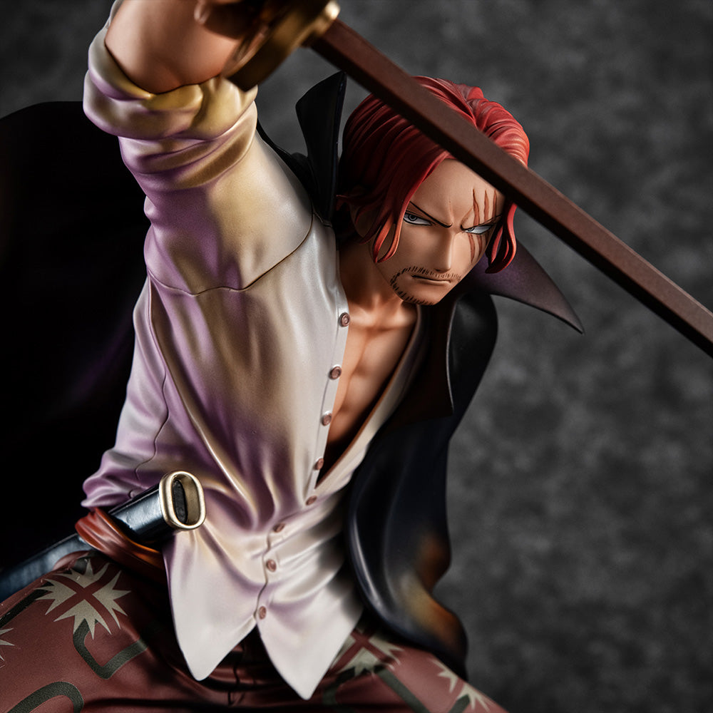 [PREORDER] Portrait.Of.Pirates ONE PIECE “Playback Memories”“Red-haired”Shanks - Non Scale Figure - Glacier Hobbies - Megahouse