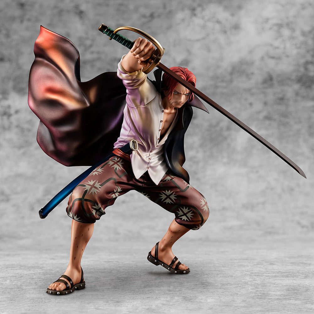 [PREORDER] Portrait.Of.Pirates ONE PIECE “Playback Memories”“Red-haired”Shanks - Non Scale Figure - Glacier Hobbies - Megahouse