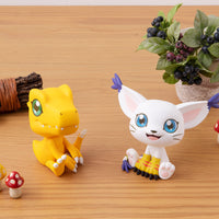 [PREORDER] Lookup Digimon Adventure Agumon & Tailmon set [with gift] Non-Scale Figure - Glacier Hobbies - Megahouse