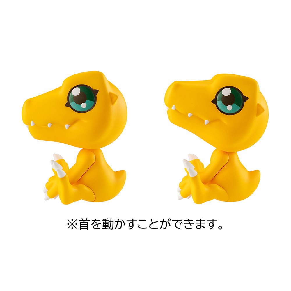 [PREORDER] Lookup Digimon Adventure Agumon & Tailmon set [with gift] Non-Scale Figure - Glacier Hobbies - Megahouse