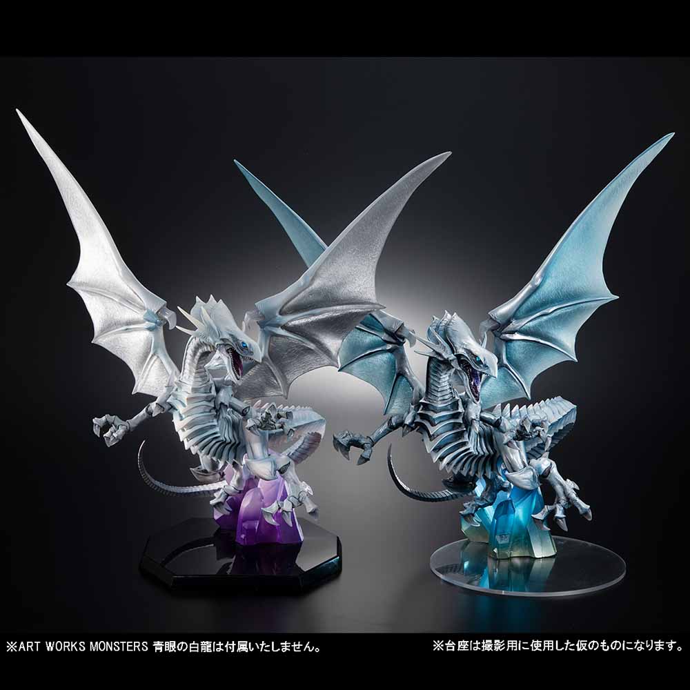 [PREORDER] ART WORKS MONSTERS: Yu-Gi-Oh! Duel Monsters - Blue Eyes White Dragon ~Holographic Edition~ - Non Scale Figure - Glacier Hobbies - Megahouse