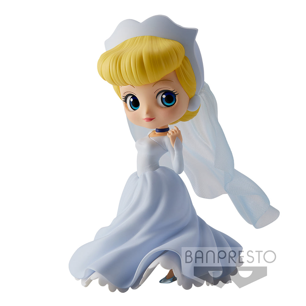 Q Posket Disney Characters - Cinderella Dreamy Style - (Ver.A) - Glacier Hobbies - Banpresto