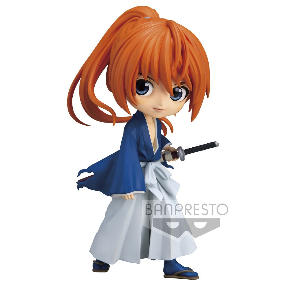 RUROUNI KENSHIN-MEIJI SWORDSMAN ROMANTIC STORY- Q posket-BATTOUSAI HIMURA-(ver.A) - Glacier Hobbies - Banpresto