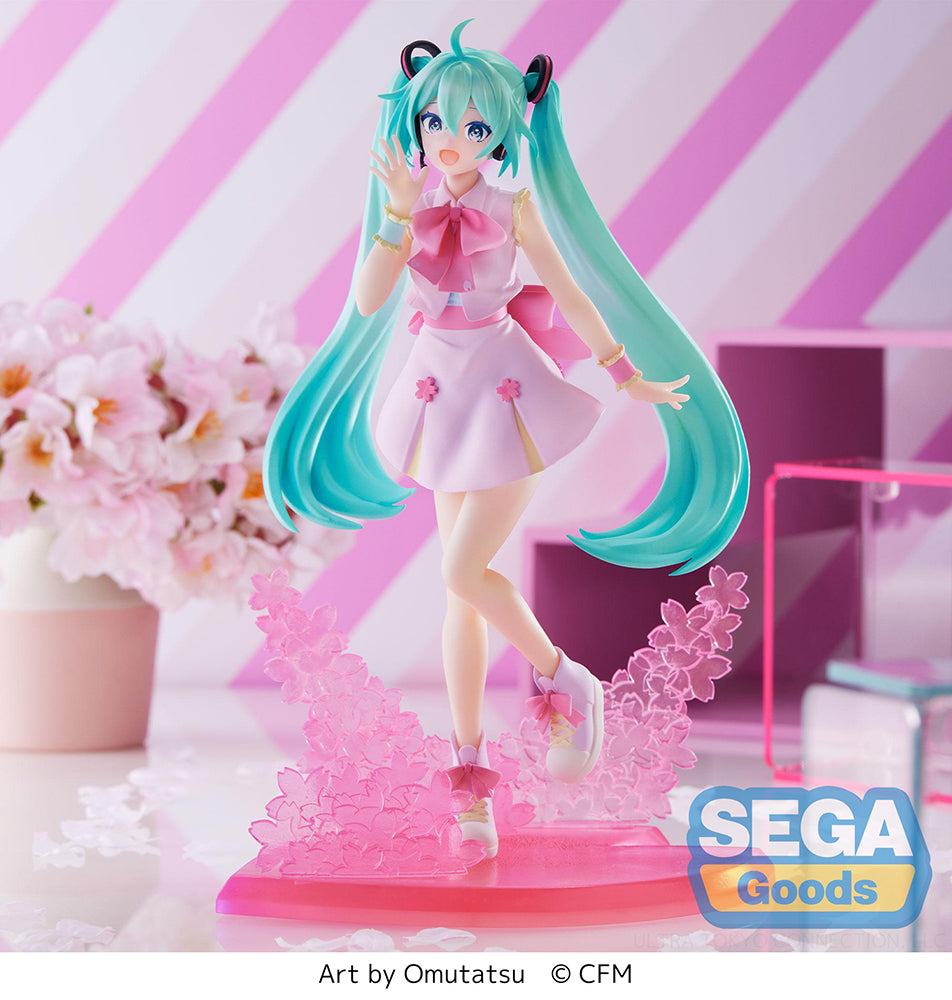 [PREORDER] Luminasta "Hatsune Miku Series" "Sakura Miku" Omutatsu Ver." - Glacier Hobbies - SEGA