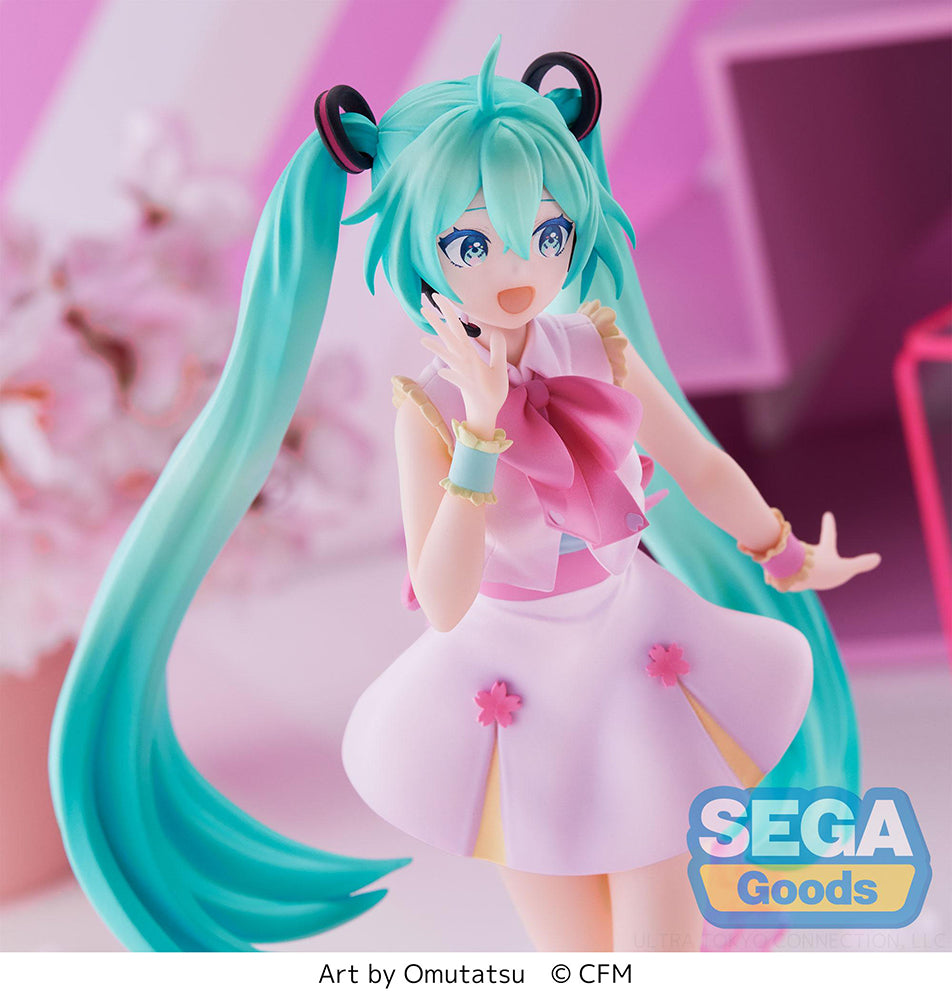 [PREORDER] Luminasta "Hatsune Miku Series" "Sakura Miku" Omutatsu Ver." - Glacier Hobbies - SEGA