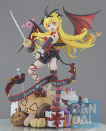 Shinobu Oshino Halloween Ver. Monogatari Series Ichibansho Figure - Glacier Hobbies - Bandai