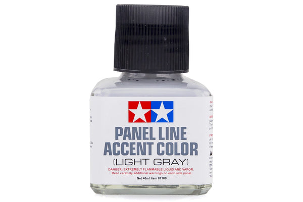 Tamiya 87189 - Panel Line Accent Color - Light Gray