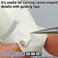 Godhand GH-RN-SET Riegel Needle - Glacier Hobbies - GodHand