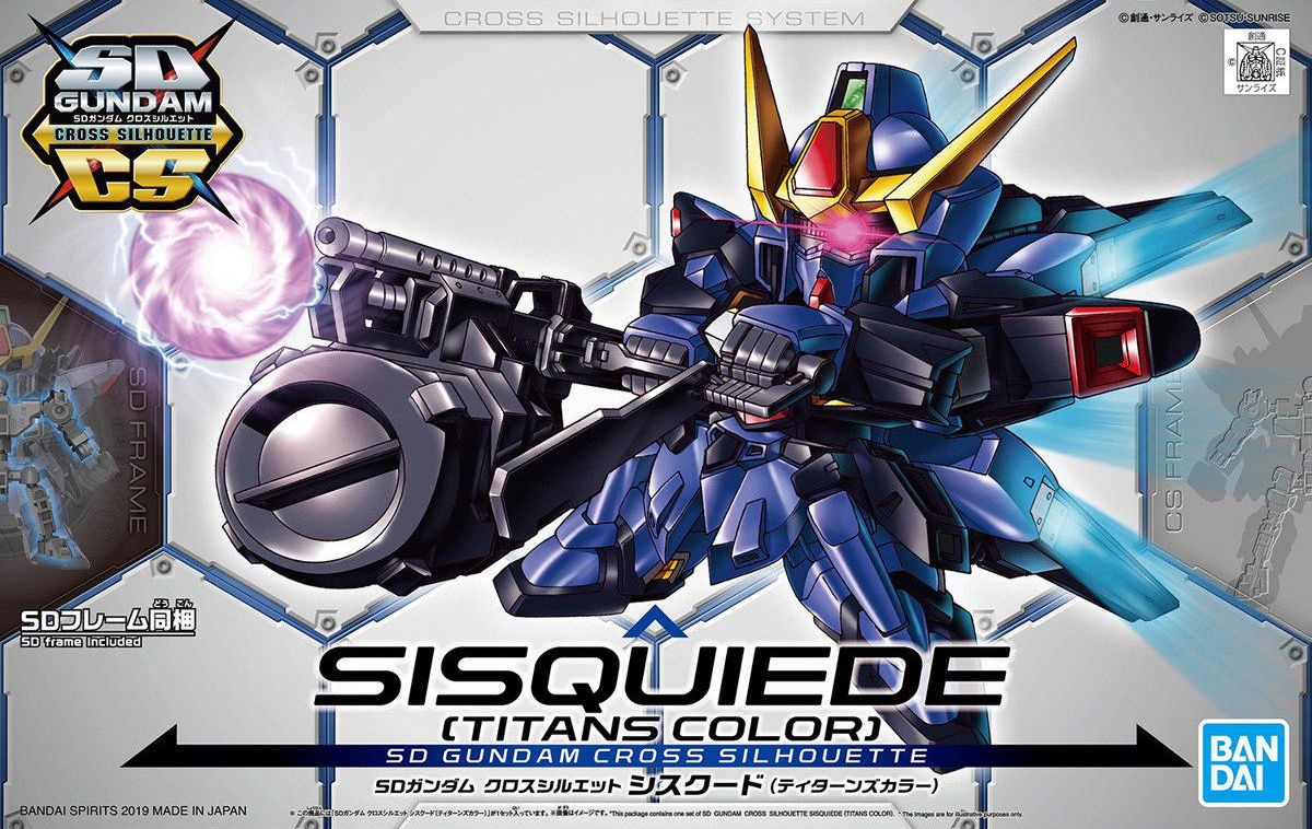 SDCS Sisquiede (Titans Colors) - Glacier Hobbies - Bandai